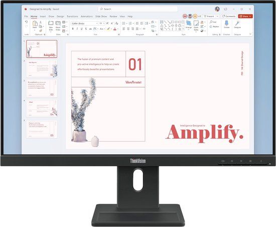 Lenovo ThinkVision E24-40 - LED-Monitor - 61 cm (24")