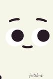 Yellow Notebook: Cute Smiling Face Yellow Cover Notebook 6x9 with 120 Blank Pages