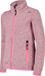 CMP Girls Knitted Jacket Pink Fluo-Bianco Size 176