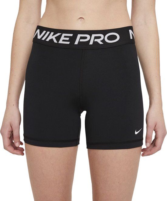 Nike Pro 365 5 Inch Short Tight - Zwart - Dames - Maat L