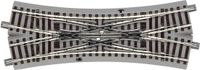 Roco H0 Roco GeoLine (met ballastbed) 61164 Engels wissel 200 mm 1 stuk(s)