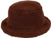 Sarlini - Hoed dames - Teddy Wol - Midden Bruin - One Size