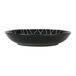 GENEVIEVE LETHU 539092 diep bord zwart Ø 20 cm Grés Dahlia Lotus