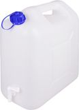 Jerrycanshop Jerrycan 15 liter voor water - met kraan - BPA vrij