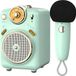 Divoom Fairy-OK Retro - Mini Karaoke Speaker - Inclusief Microfoon - Mint Groen