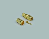 BKL Electronic 0409076 SMA-connector Stekker, recht 50 Ω 1 stuk(s)