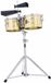 LP Latin Percussion Timbales Tito Puente Timbalitos Staal 9 1/4" + 10 1/4" LP272-S