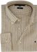 Tommy Hilfiger Overhemd Gestreept Beige Linnen Lange Mouw Regular Fit Mannen S