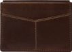 FOSSIL Derrick Card Case Dark Brown