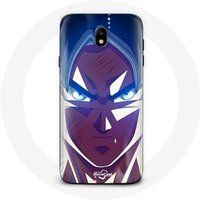 Maniacase Etui voor Samsung Galaxy J7 2017 Dragon Ball Goku Boos gezicht