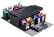 Ultra Pro Modulaire kaarthouder-set, 8 + 3 vakken, geschikt voor TCG/MTG, noir