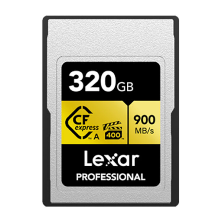 Lexar 320GB CFexpress Type A Professional 900MB/s geheugenkaart