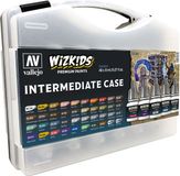 Vallejo Intermediate Case - Wizkids Premium Paints - 40 colors - 8ml