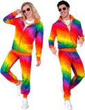 Widmann Srl Trainingspak regenboog pixels