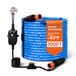 VEVOR Verwarmde Waterslang voor Campers 30,48 m, Drinkwaterslang voor Wassen en Douchen, met Thermostaat, -43 °C Vorstbestendig, Aardlekschakelaar (RCD), Gegolfd Oppervlak, 16 mm Binnendiameter