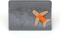 Chasing Threads Leren Paspoorthoes om zelf te personaliseren - Grijs