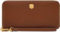 Fossil Lennox Zip Continental Wallet Bruin