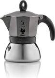 Bialetti Moka Inductie Espressomaker - 6 kops - grijs