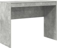 vidaXL Bureau Beton Grijs 100 x 40 x 76 cm