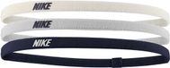 Nike Elastic Hairbands 3pack - Wit/Grijs/Navy