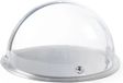 HENDI Ronde display met rolltop deksel – roestvast staal – ⌀380x(H)240mm