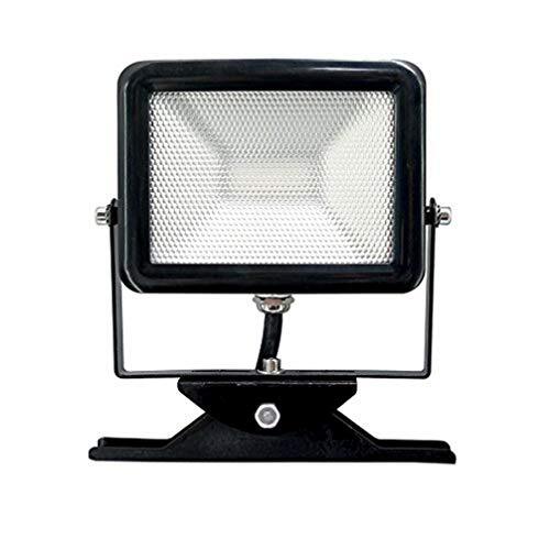 Electraline 63505 Spot LED Spotlight 30W daglicht 2400 LM, Zwart, Watt, Zwart, 30