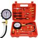 Testeur de pression de carburant - Testeur de pression de pompe d'injection - 0-140 psi - 0-10 bar - Pour moteurs à essence