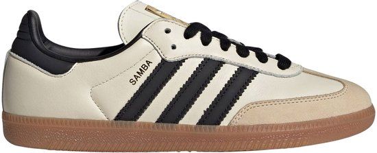 Adidas Samba OG Sneakers Dames - Crème/Zwart