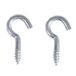 Rayher 8936943 schroefhaken, gebogen, SB-Btl. 24 stuks, verzinkt, 20 m