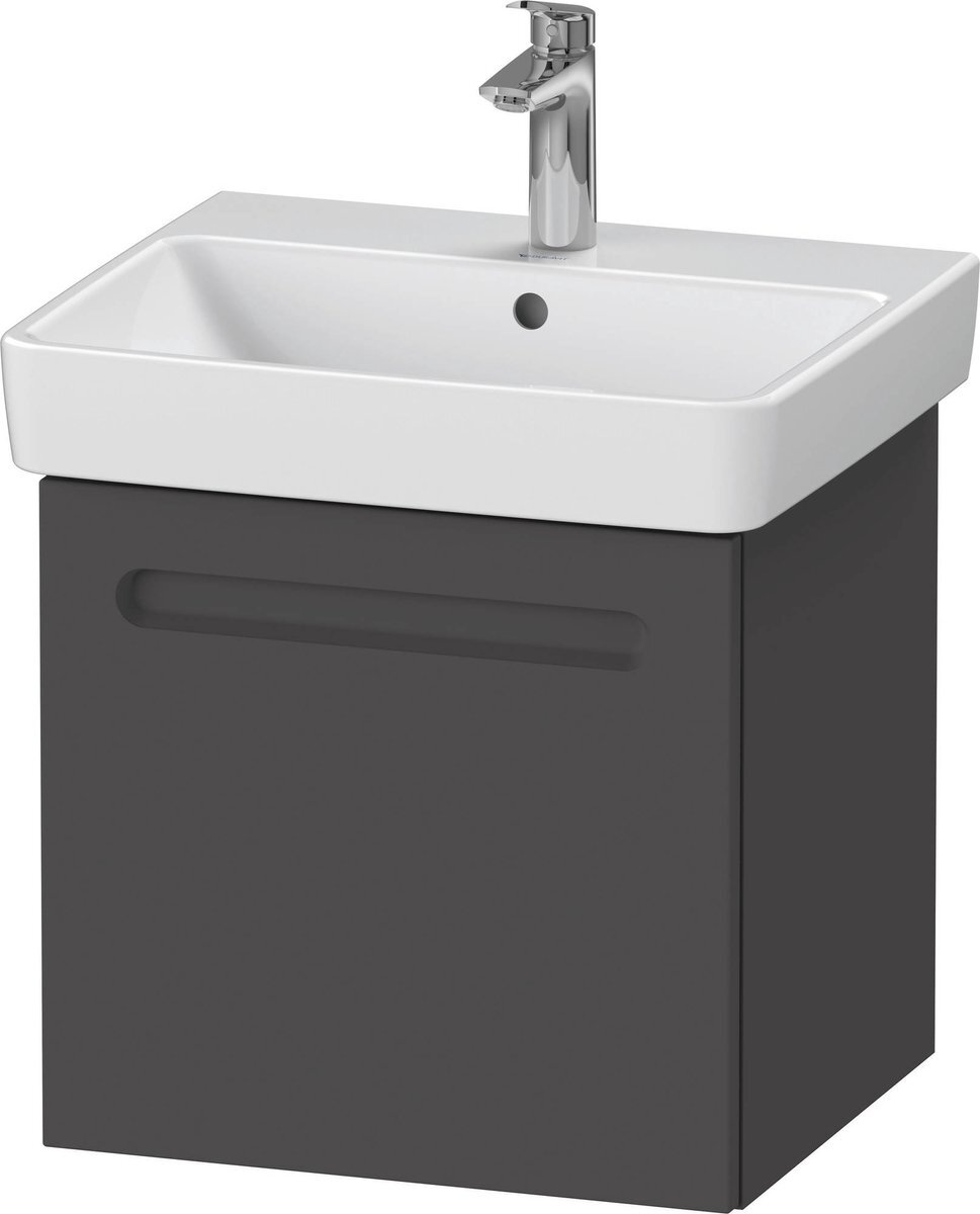 Duravit No.1 Wastafelonderkast 49x42,6x47,8 cm Mat Grafiet