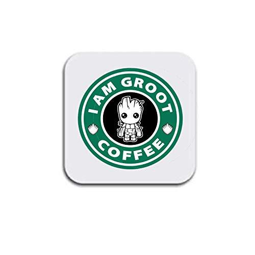 LBS4ALL I am Groot Coffee Tuinen of The Galaxy Geïnspireerd Grappige Houten Onderzetter