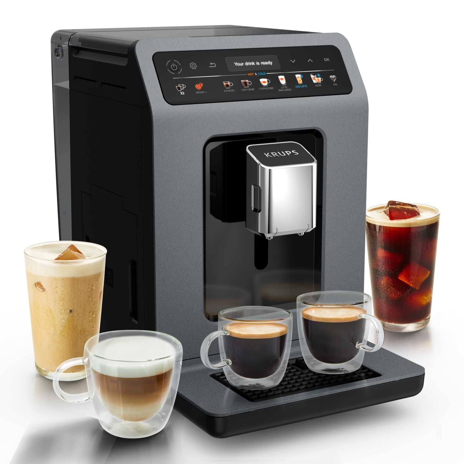 Krups Evidence Hot & Cold Volautomatische Espressomachine - EA898GF0