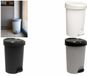 EDA Plastiques Stepy Pedaalemmer 15L Betongrijs