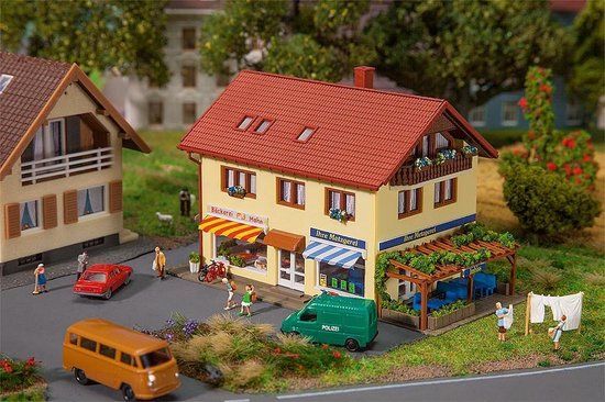 Faller - Slagerij/Bakkerij - Schaal N - 4104090323363