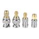 Annadue SMA-connector, coaxiale antenneconnector, BNC mannelijk/vrouwelijk naar SMA mannelijk/vrouwelijk, duurzaam, geschikt voor antennes, coaxkabels, externe Wi-Fi-radioantennes, enz. (4 stuks)