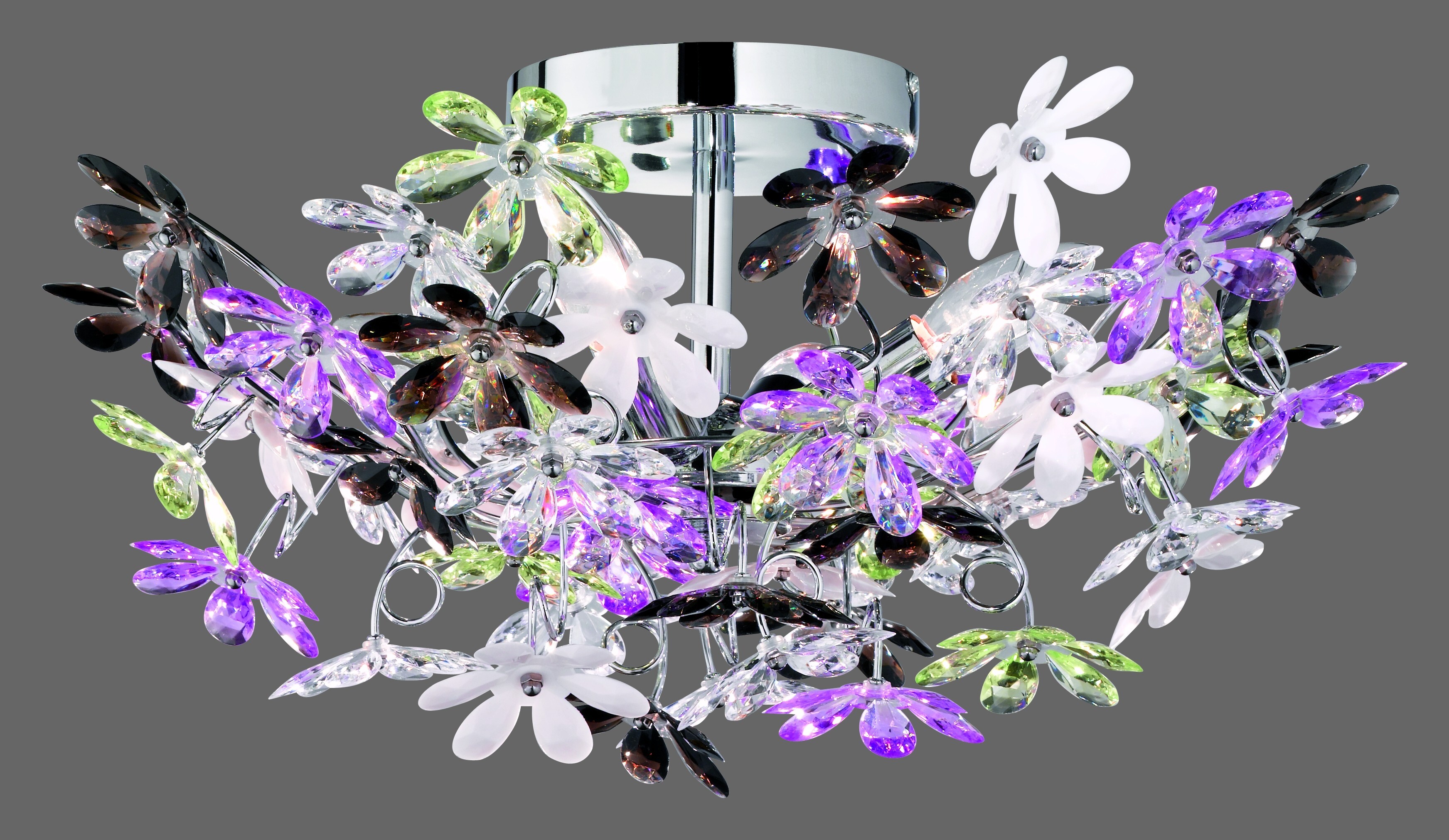 TRIO LEUCHTEN flower plafondlamp reality by r 60014017