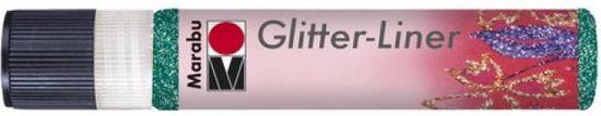 Marabu Glitter liner 25 ML - Petrol