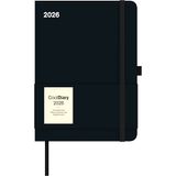 N Neumann - Black 2026 - Buchkalender 16x22 cm, Wochenplaner