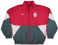 Mizuno AS Monaco trainingsjack 2025/26 Heren L Tangorood Polyester