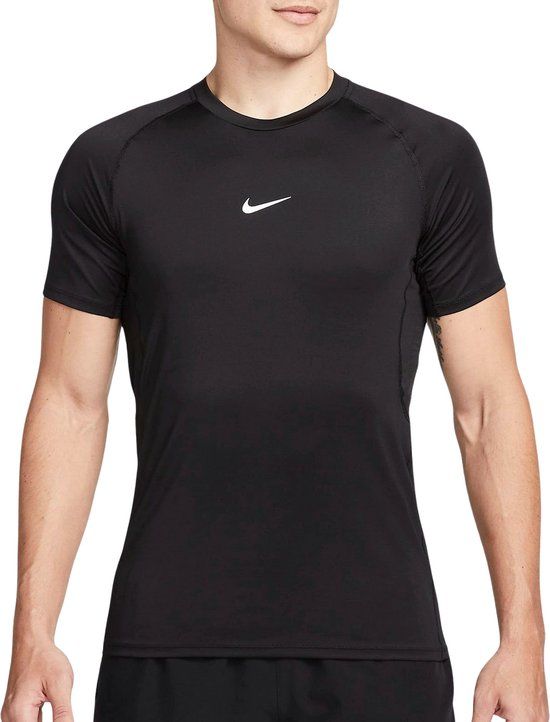 Nike Pro Dri-FIT T-shirt Heren - Zwart - Maat XL