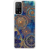 Xiaomi Mi 10T Mandalla bleu verstevigd hoesje met sublimatie bedrukking
