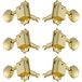 Grover 133G Deluxe Tête de guitare - Tête de guitare, 3 + 3 - Or