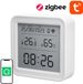 Gosund Capteur de température et d'humidité Zigbee pour Tuya avec écran LCD