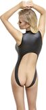 Cottelli Lingerie Crotchless Body voor dames Black M