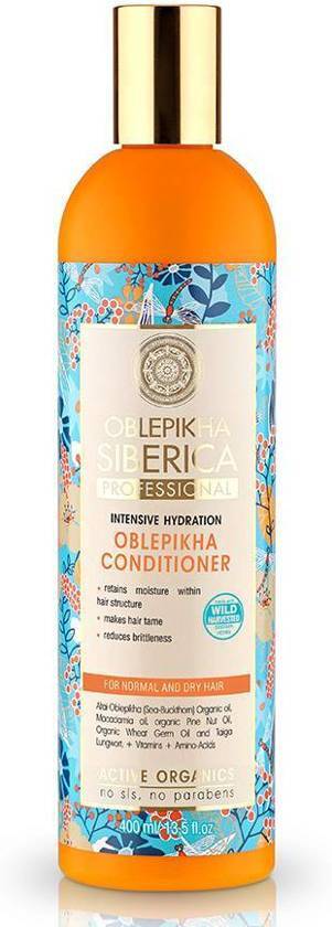 Natura Siberica Oblepikha Conditioner Intensive Hydration Normal and Dry hair 400 ml