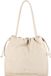Coccinelle Leren schoudertas Dulse Suede Shoulderbag Sandshell / Sandshell beige