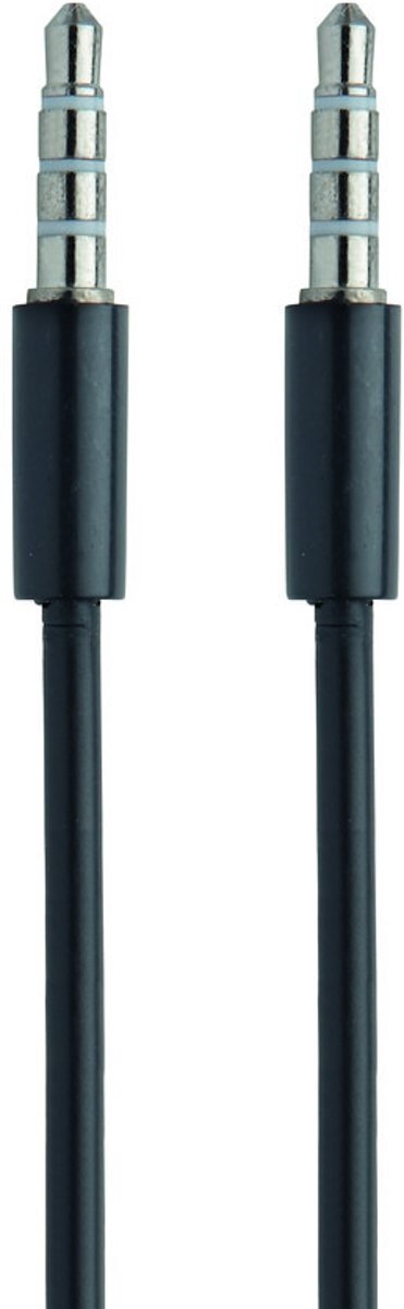 SMH Royal - Aux Stereo Kabel - 1 Meter Zwart Topkwaliteit Aux Kabel