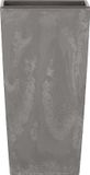 Prosperplast Pot de fleurs avec insert Urbi Square Effet - couleur gris