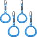 Solidchoice - Lot de 4 anneaux de gymnastique pour activités intérieures et extérieures
