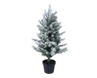 Everlands Allison mini boom d40h60 cm groen/wit